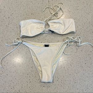 Triangl terry cloth bikini